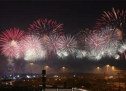 潍坊焰火晚会